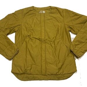Mountain Hardwear Mustard Puffer Jacket